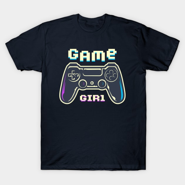 Game Girl T-Shirt by Yurko_shop